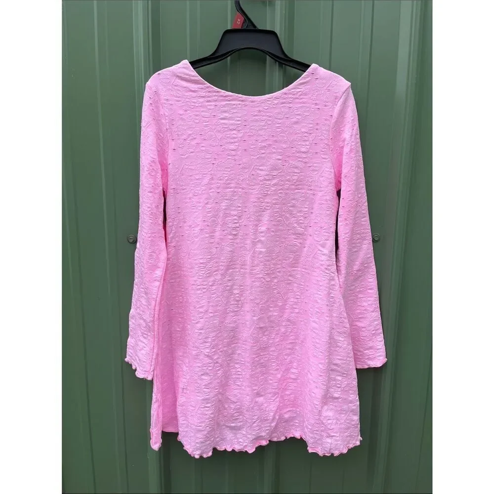 Justice Girl's Skater Pink Dress Size M